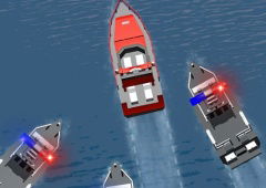 Police Boat Chase