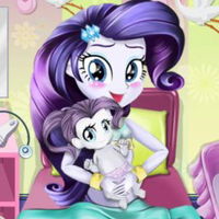 Pony Rarity Baby Birth