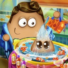 Jogo Pou Baby Wash no Jogos 360