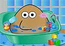 Pou Bathing