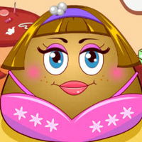 Pou Girl Dress Up