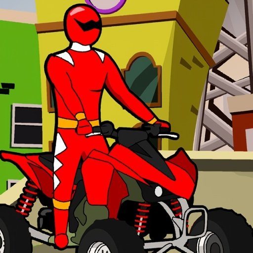 Jogo Colorir Power Ranger Vemelho No Jogos 360 Pampekids - Red Power Ranger  Dino Char…