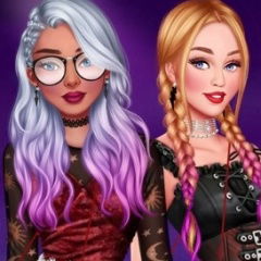 Jogo Elsa vs Barbie Fashion Contest no Jogos 360