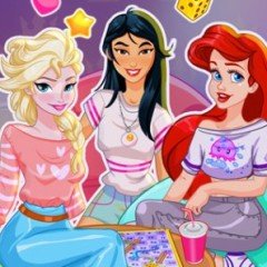 Princess Board Game Night