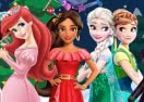 Princess Christmas Coloring Book 2018