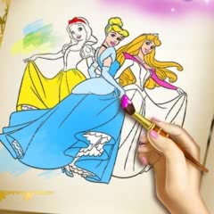 Jogos de Princesas Para Pintar