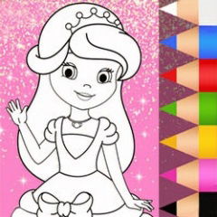 Jogo Girls Coloring Book Glitter no Jogos 360