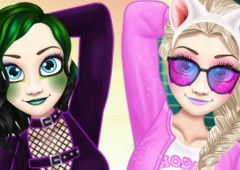 Princess Elsa Soft vs Grunge