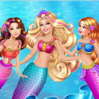 Jogos da Barbie Sereia no Jogos 360