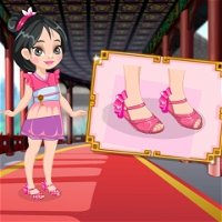Princess Mulan Shoes Design