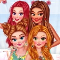 Jogo Rapunzel and Snow White Winter Dress Up no Jogos 360 em 2023