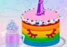 Princesses Unicorn Cakes And Drinks