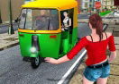 Public Tricycle Rickshaw Driver