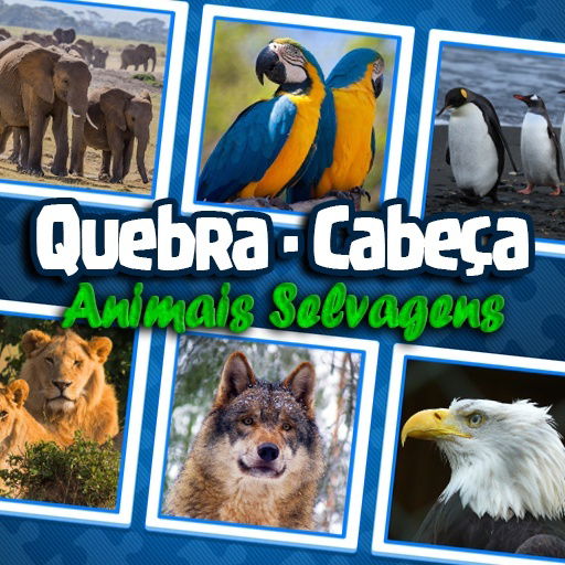 Animais selvagens na floresta quebra-cabeça em Animais quebra