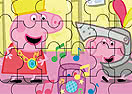Quebra-Cabeça de Peppa e George Dançando