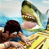 Raft Angry Shark Hunter