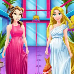 Rapunzel And Belle Shopping