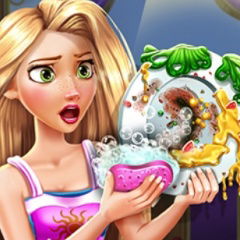 Jogos de Rapunzel Cuida do Bebê no Meninas Jogos