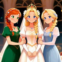 Rapunzel Princess Wedding