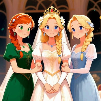 Rapunzel Princess Wedding