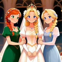 Rapunzel Princess Wedding