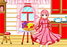 Red Dollhouse Make Over