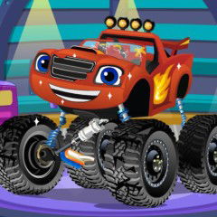 carro lavagem monstro caminhão  Monster Truck Car Wash - video