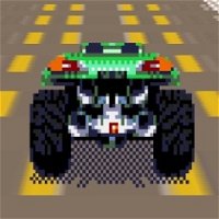 Carro de Dodge 2D - Real 2 Lanes Carro corrida Diversão Jogo