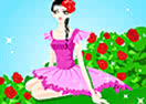 Roses Ballerina Dress Up