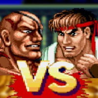 Ryu vs Sagat