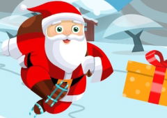 Santa on Skates