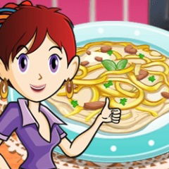 FETTUCCINE DE FRANGO: AULA DE CULINÁRIA DA SARA - Jogos101