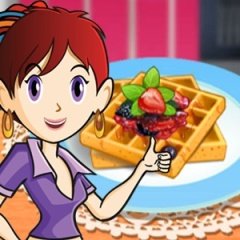 Sara Cozinha Waffles com Rabanadas