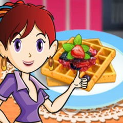 Jogue Aula de Culinária Sara's French Toast Waffles jogo online grátis