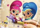 Shimmer and Shine: Coloring Book
