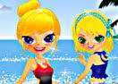 Sisters Ready To Swim