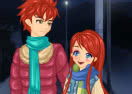 Snow Night Couple