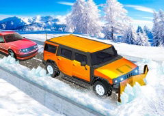 Snow Plow Jeep Simulator
