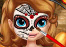Sofia Halloween Face Art