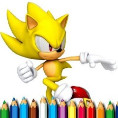 Descanso para um dos mais famosos heróis dos videojogos - Sonic - Just  Color Crianças : Páginas para colorir para crianças