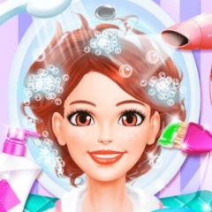 JOGO SPA DAY MAKEUP - JOGO DE SALÃO DE BELEZA DE MENINAS 