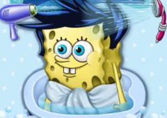 Spongebob Baby Bathing