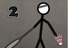 Stick Figure Badminton 2