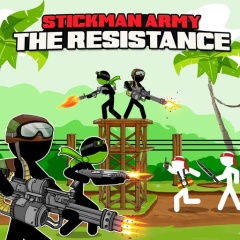 Stickman Army: The Resistance no Jogos 360