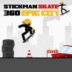 Stickman Skate 360 Epic City - Jogos grátis, jogos online