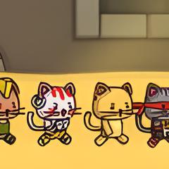 A Liga Dos Gatinhos - O GATO NARUTO ( StrikeForce Kitty League