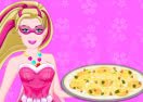 Super Barbie Cooking Pierogi Pizza