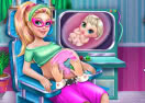 Super Barbie Pregnant Check-Up