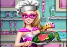 Super Barbie Real Cooking