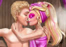 Super Barbie Sauna Flirting